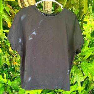 Black Dolman Sleeve Blouse